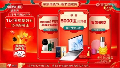 京東春晚180萬文具好禮已送出，兌換攻略助你不錯過1分錢大禮